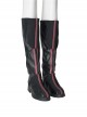 Wanda Vision Scarlet Witch Wanda Django Maximoff Battle Suit Halloween Cosplay Accessories Second Version Black Boots
