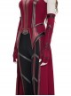 Wanda Vision Scarlet Witch Wanda Django Maximoff Battle Suit Halloween Cosplay Accessories Second Version Red Gloves
