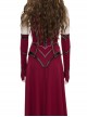 Wanda Vision Scarlet Witch Wanda Django Maximoff Battle Suit Halloween Cosplay Accessories Second Version Red Gloves