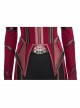 Wanda Vision Scarlet Witch Wanda Django Maximoff Battle Suit Halloween Cosplay Accessories Second Version Red Girdle