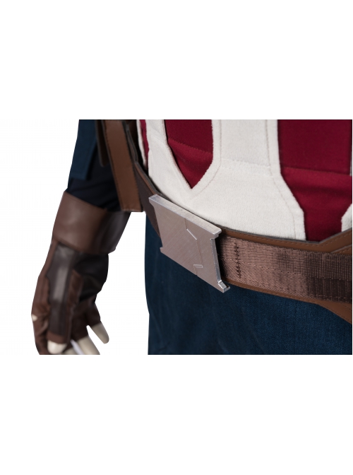 Avengers Endgame Captain America Steve Rogers Battle Suit Halloween Cosplay Accessories Waistband Components