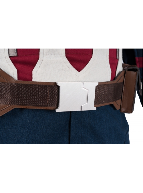 Avengers Endgame Captain America Steve Rogers Battle Suit Halloween Cosplay Accessories Waistband Components