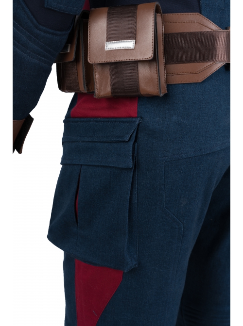 Avengers Endgame Captain America Steve Rogers Battle Suit Halloween Cosplay Accessories Waistband Components