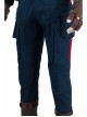 Avengers Endgame Captain America Steve Rogers Battle Suit Halloween Cosplay Costume Blue Pants