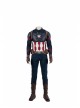 Avengers Endgame Captain America Steve Rogers Battle Suit Halloween Cosplay Costume Blue Pants