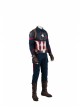 Avengers Endgame Captain America Steve Rogers Battle Suit Halloween Cosplay Costume Blue Pants