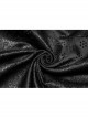 Punk Chinese Style Exquisite Dragon Pattern Jacquard Irregular Detachable Leg Loop Straight Simple Black Skirt