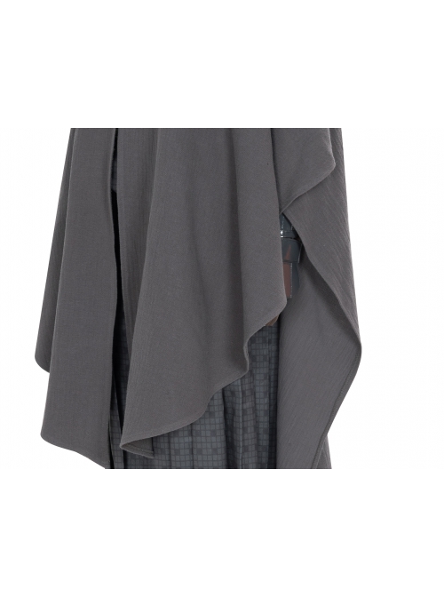 The Mandalorian Season 2 Ahsoka Tano Halloween Cosplay Costume Gray Cloak