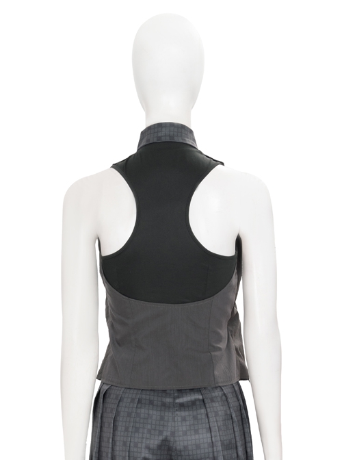 The Mandalorian Season 2 Ahsoka Tano Halloween Cosplay Costume Gray Top
