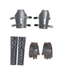 The Mandalorian Season 2 Ahsoka Tano Halloween Cosplay Accessories Gray Sleeve Covers Wrist Guards And Gloves