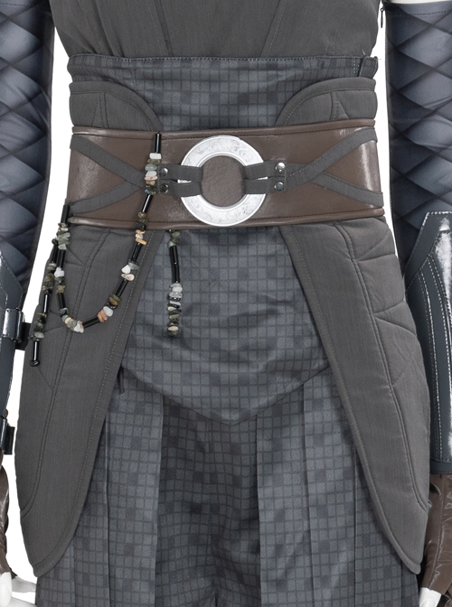 The Mandalorian Season 2 Ahsoka Tano Halloween Cosplay Accessories Gray Girdles