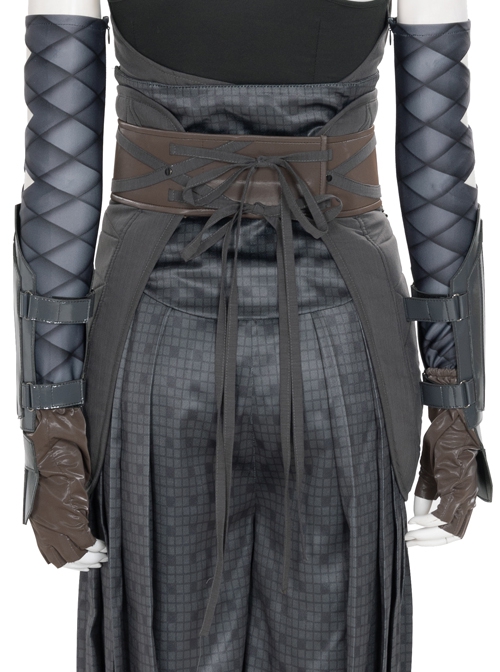 The Mandalorian Season 2 Ahsoka Tano Halloween Cosplay Accessories Gray Girdles