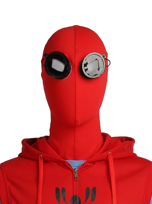Spider-Man Homecoming Spider-Man Peter Parker Halloween Cosplay Accessories Red Head Cover