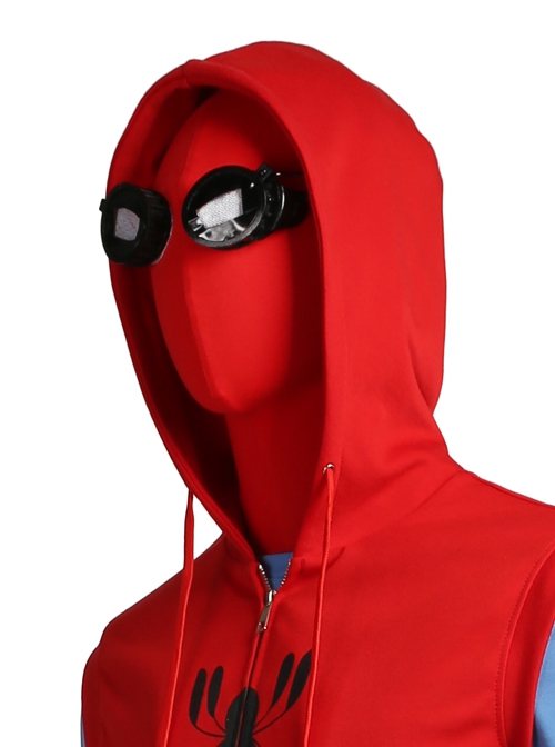Spider-Man Homecoming Spider-Man Peter Parker Halloween Cosplay Accessories Red Head Cover