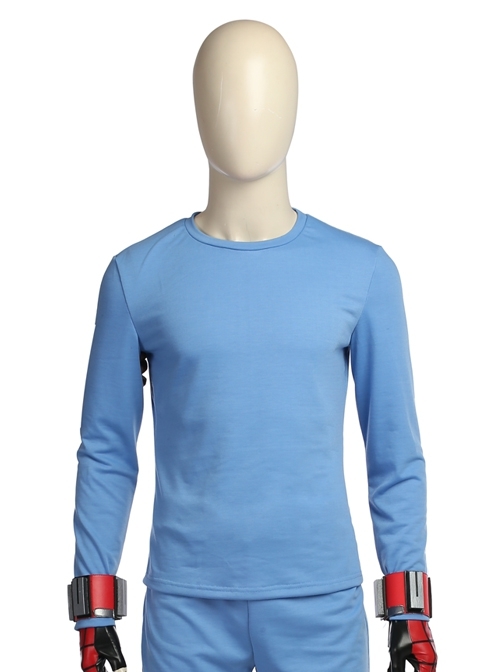 Spider-Man Homecoming Spider-Man Peter Parker Halloween Cosplay Costume Blue Bottoming T-shirt