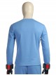Spider-Man Homecoming Spider-Man Peter Parker Halloween Cosplay Costume Blue Bottoming T-shirt