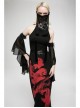 Punk Chinese Style Metal Stereoscopic Carving Dragon-Shaped Adjustable Buckle Decoration PU Leather Black Female Belt