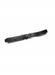 Punk Chinese Style Metal Stereoscopic Carving Dragon-Shaped Adjustable Buckle Decoration PU Leather Black Female Belt