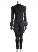 Avengers Infinity War Black Widow Same Black Bodysuit Halloween Cosplay Costume Bodysuit