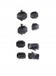 Avengers Infinity War Black Widow Same Black Bodysuit Halloween Cosplay Accessories Gloves And Protective Gear Set