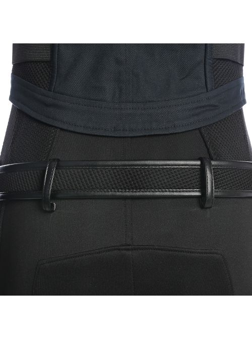 Avengers Infinity War Black Widow Same Black Bodysuit Halloween Cosplay Accessories Holsters Shoulder Guards Back Armor And Belt
