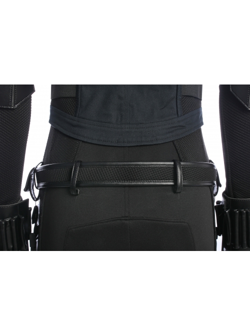 Avengers Infinity War Black Widow Same Black Bodysuit Halloween Cosplay Accessories Holsters Shoulder Guards Back Armor And Belt