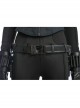 Avengers Infinity War Black Widow Same Black Bodysuit Halloween Cosplay Accessories Holsters Shoulder Guards Back Armor And Belt