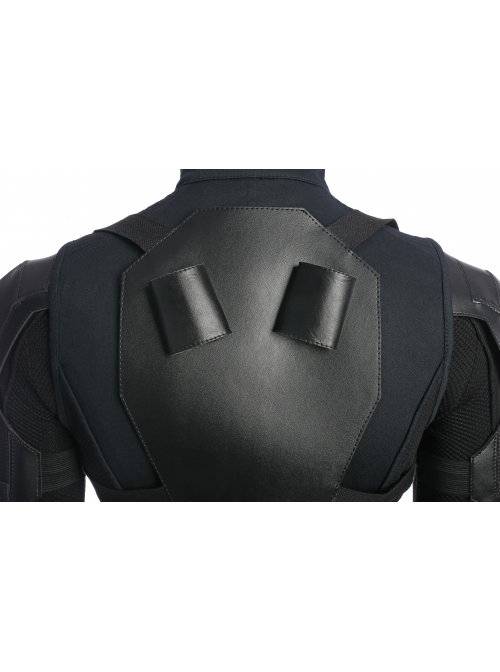 Avengers Infinity War Black Widow Same Black Bodysuit Halloween Cosplay Accessories Holsters Shoulder Guards Back Armor And Belt