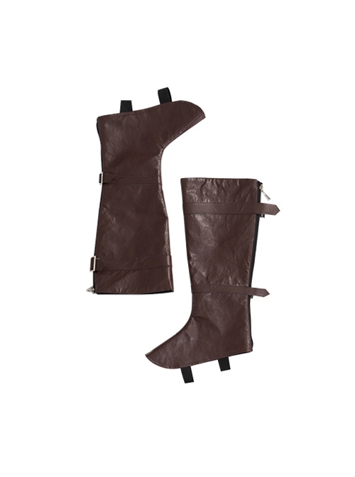 Marvel Animation What If Captain Carter Peggy Carter Halloween Cosplay Accessories Brown Shoe Covers