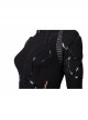 Avengers Endgame Black Widow Natasha Romanoff Black Battle Suit Halloween Cosplay Costume Black Bodysuit