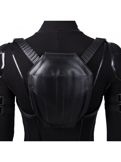 Avengers Endgame Black Widow Natasha Romanoff Black Battle Suit Halloween Cosplay Accessories Belt And Backpack Components