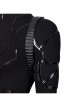Avengers Endgame Black Widow Natasha Romanoff Black Battle Suit Halloween Cosplay Accessories Belt And Backpack Components