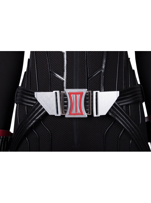 Avengers Endgame Black Widow Natasha Romanoff Black Battle Suit Halloween Cosplay Accessories Belt And Backpack Components