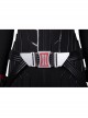 Avengers Endgame Black Widow Natasha Romanoff Black Battle Suit Halloween Cosplay Accessories Belt And Backpack Components