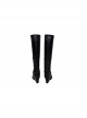 Avengers Endgame Black Widow Natasha Romanoff Black Battle Suit Halloween Cosplay Accessories Black Boots