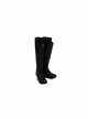 Avengers Endgame Black Widow Natasha Romanoff Black Battle Suit Halloween Cosplay Accessories Black Boots