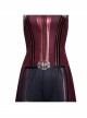 Wanda Vision Scarlet Witch Wanda Django Maximoff Battle Suit Halloween Cosplay Costume Black Pants