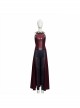 Wanda Vision Scarlet Witch Wanda Django Maximoff Battle Suit Halloween Cosplay Costume Black Pants