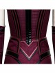 Wanda Vision Scarlet Witch Wanda Django Maximoff Battle Suit Halloween Cosplay Accessories Red Girdle
