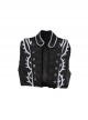 Devil May Cry 5 Vergil Black Windbreaker Suit Halloween Cosplay Costume Black Windbreaker