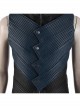 Devil May Cry 5 Vergil Black Windbreaker Suit Halloween Cosplay Costume Vest