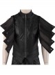 Devil May Cry 5 Vergil Black Windbreaker Suit Halloween Cosplay Costume Vest