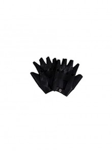 Devil May Cry 5 Vergil Black Windbreaker Suit Halloween Cosplay Accessories Black Gloves