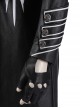 Devil May Cry 5 Vergil Black Windbreaker Suit Halloween Cosplay Accessories Black Gloves