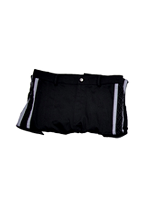 The Batman Bruce Wayne Black Battle Suit Halloween Cosplay Costume Black Pants