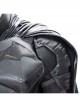 The Batman Bruce Wayne Black Battle Suit Halloween Cosplay Costume Black Cloak
