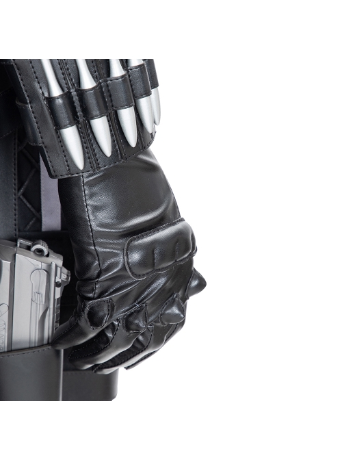 The Batman Bruce Wayne Black Battle Suit Halloween Cosplay Accessories  Wrist Guards And Gloves - Magic Wardrobes