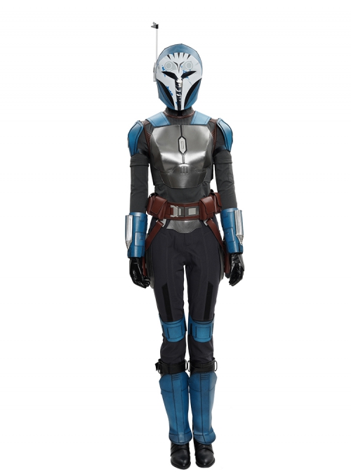 The Mandalorian Bo-Katan Kryze Halloween Cosplay Accessories Black Shoes