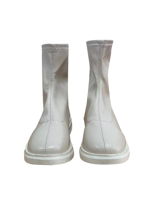 Game Star Wars Padme Amidala Queen White Battle Suit Halloween Cosplay Accessories White Boots