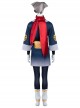 Game Pokemon Legends Arceus Akari Halloween Cosplay Costume Full Set